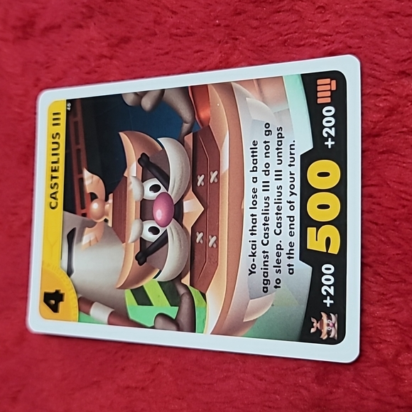 Castelius III (4) Yo-Kai Watch Card - Picture 1 of 3